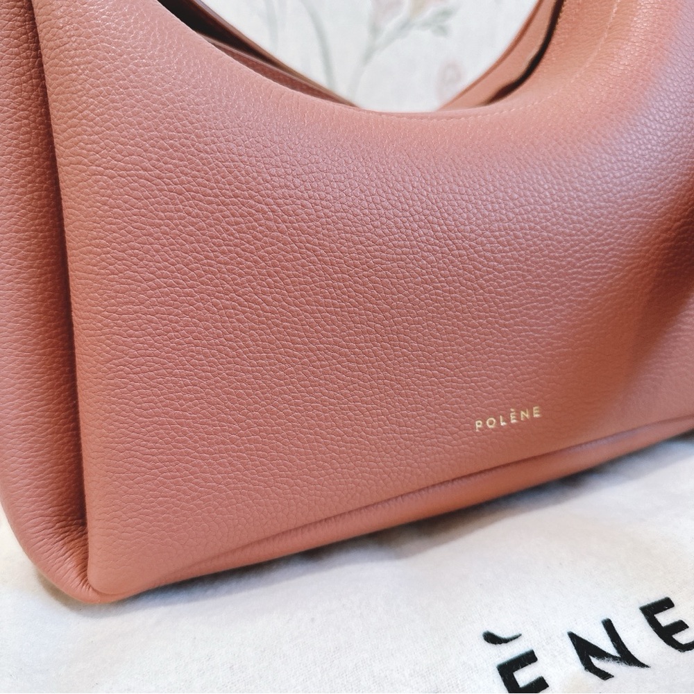 Polène Crossbody Bag in Warm Terracotta - Picture 2 of 6